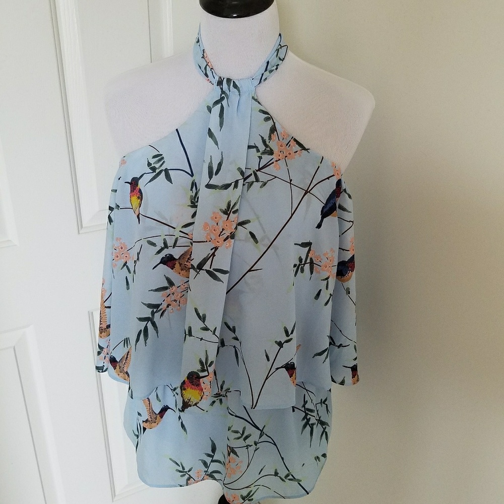 🌺 NY&Co floral halter top